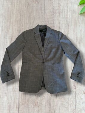 Adrienne Vittadini Gray Women’s Blazer Size S